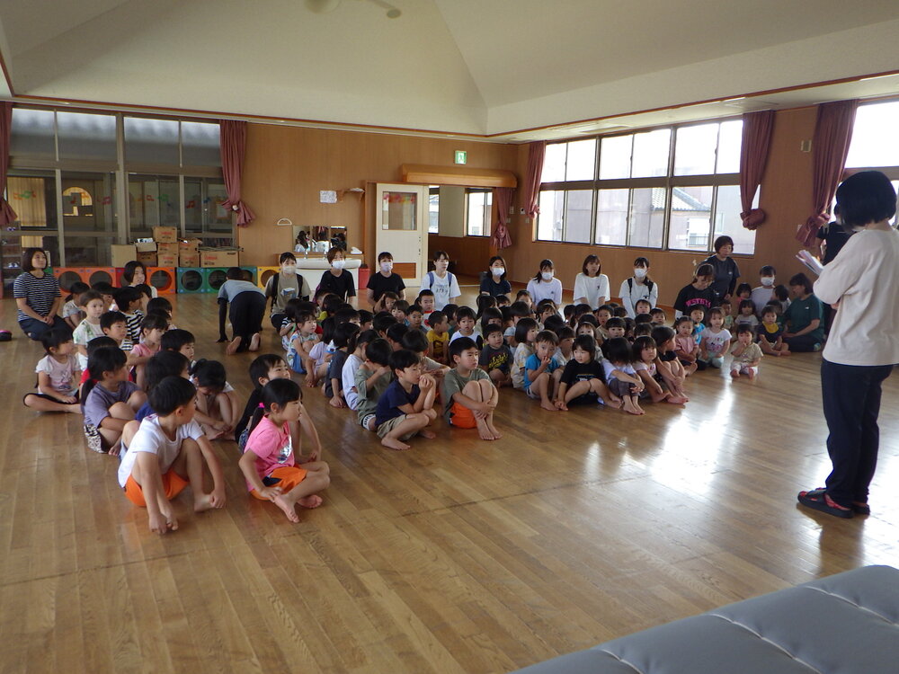 避難訓練の様子