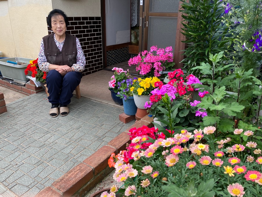 中田禮子さんの庭