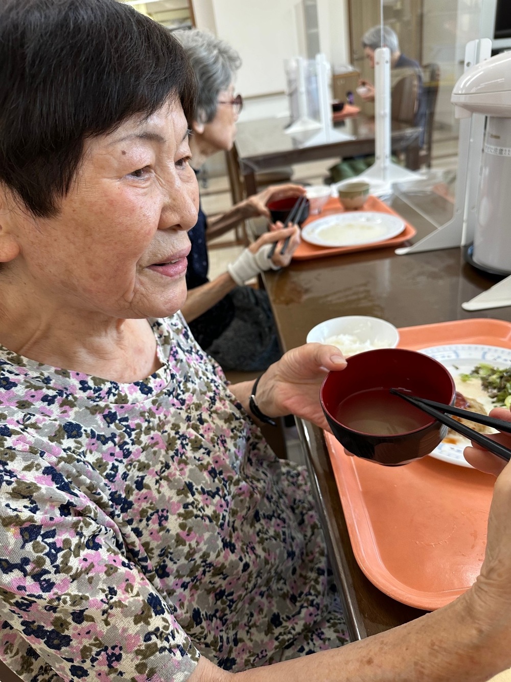 食事の様子