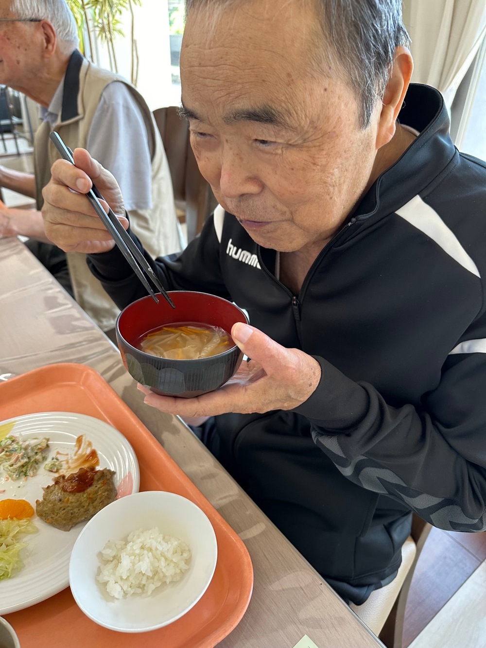 食事の様子