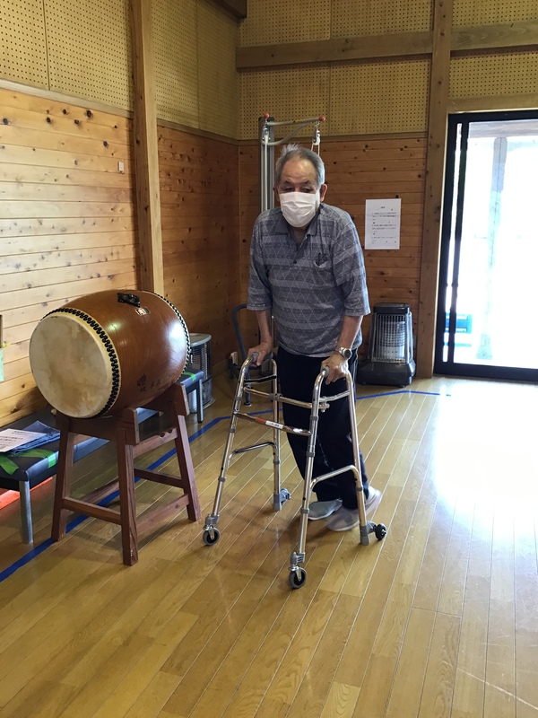 少しずつ運動量を増やせるように声も掛けています