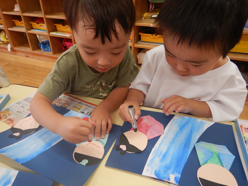 製作ｗｐする子ども