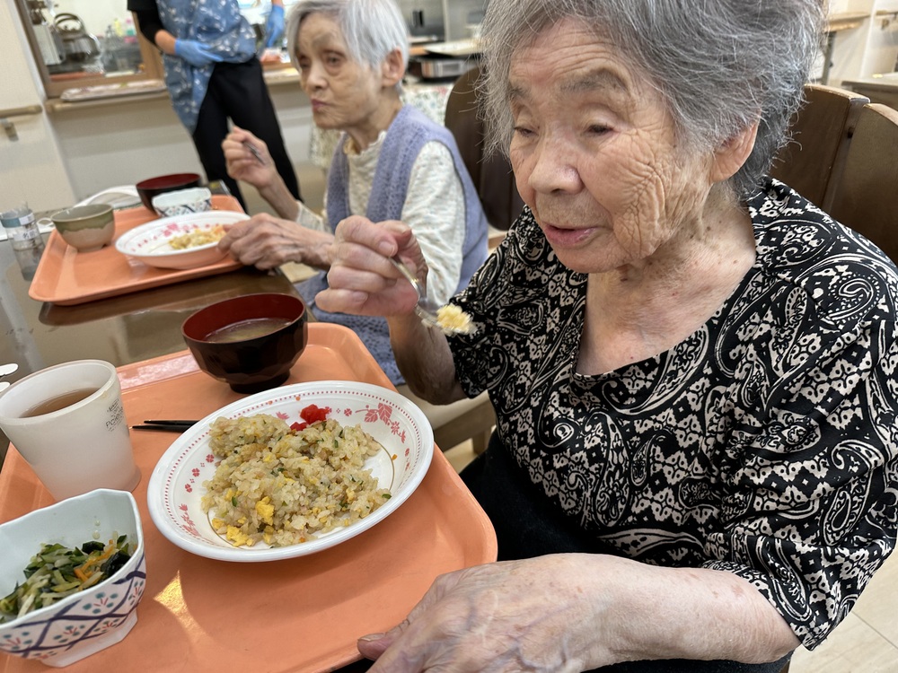 食事の様子