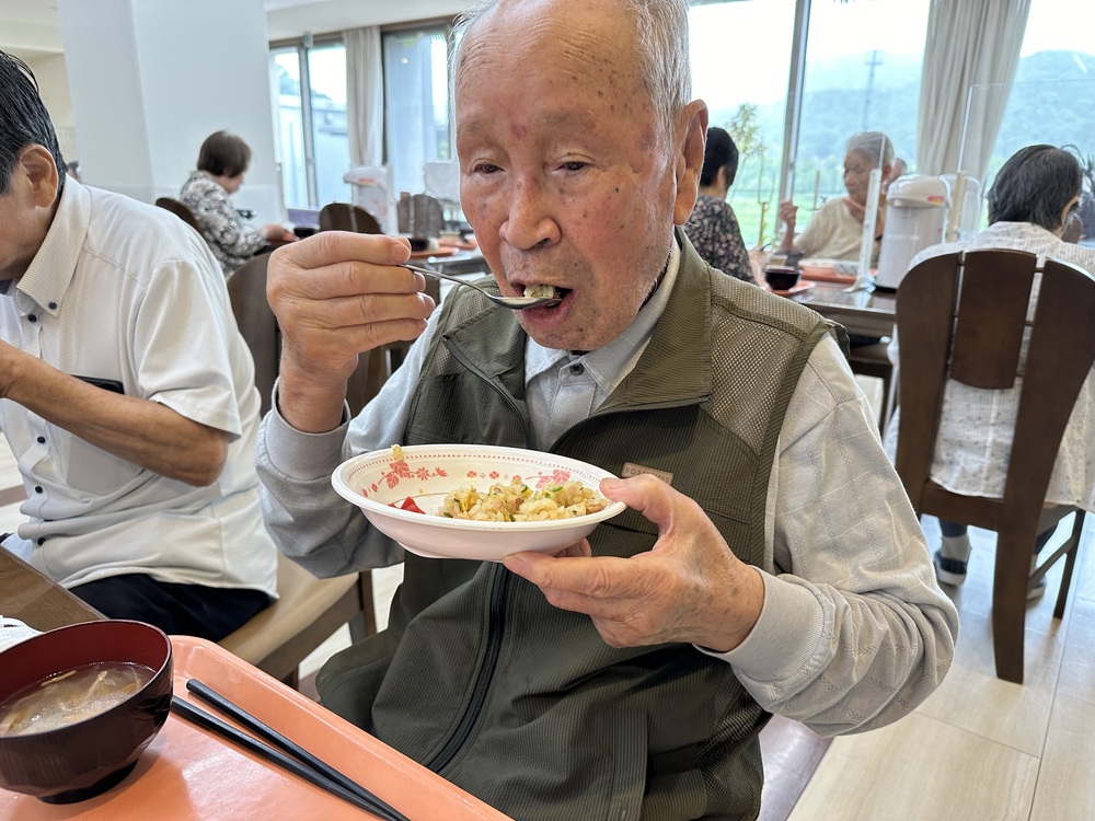食事の様子