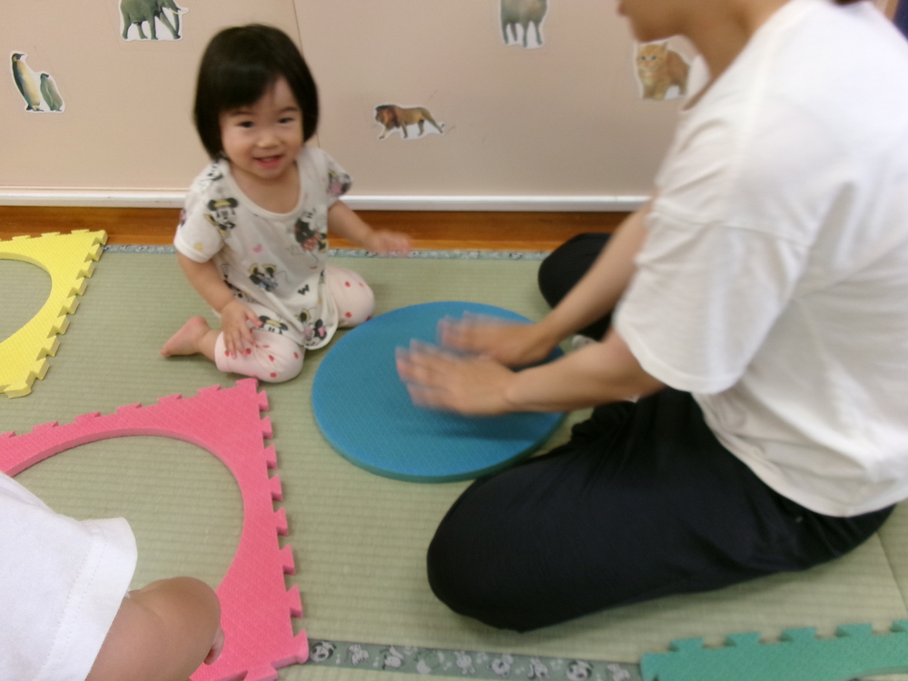 プラポイントで遊んでいる様子