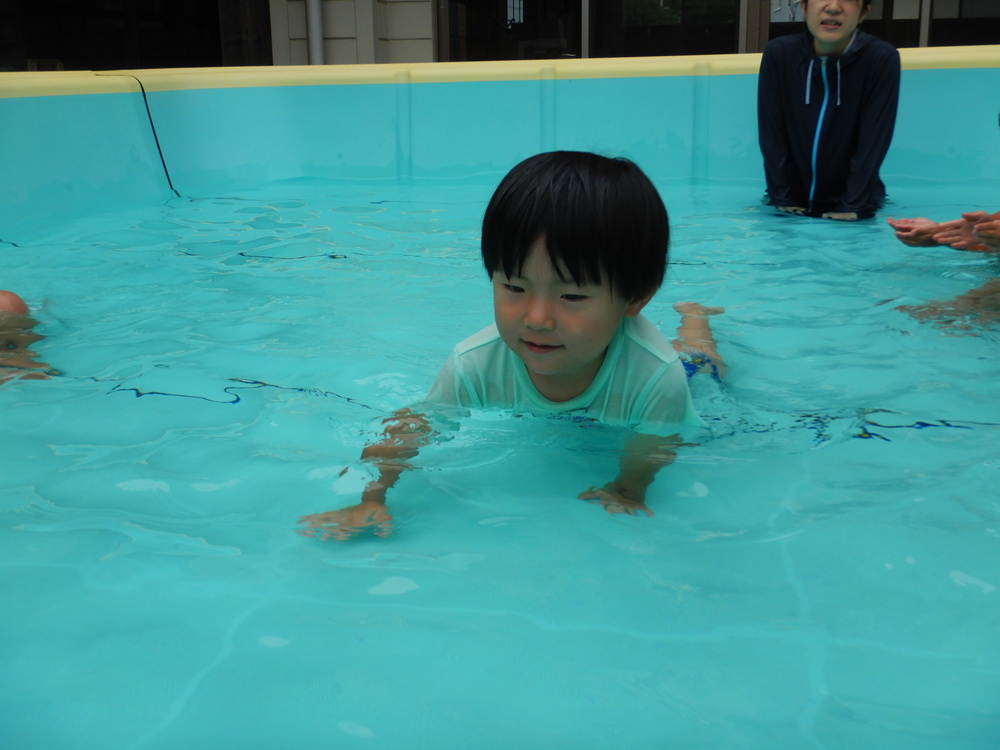 ワニさん泳ぎ