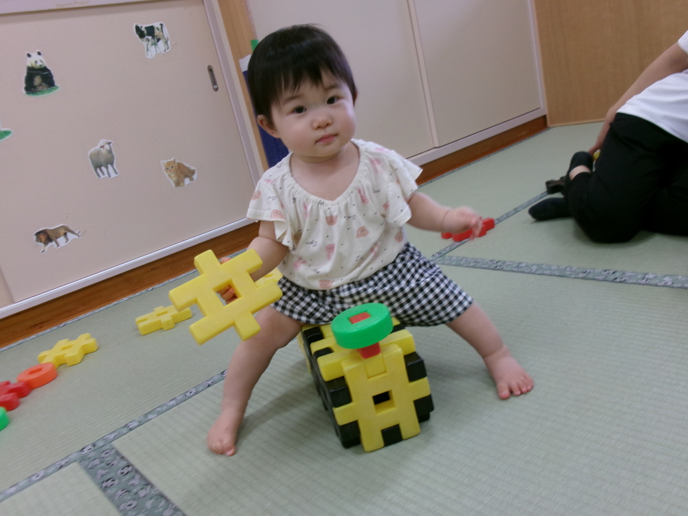 ブロック遊び１