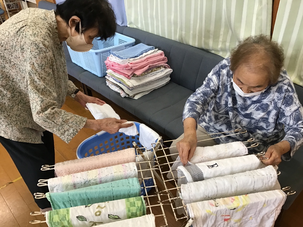洗濯干し