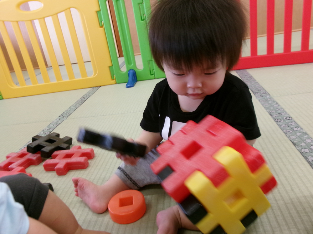 ブロックで遊ぶ