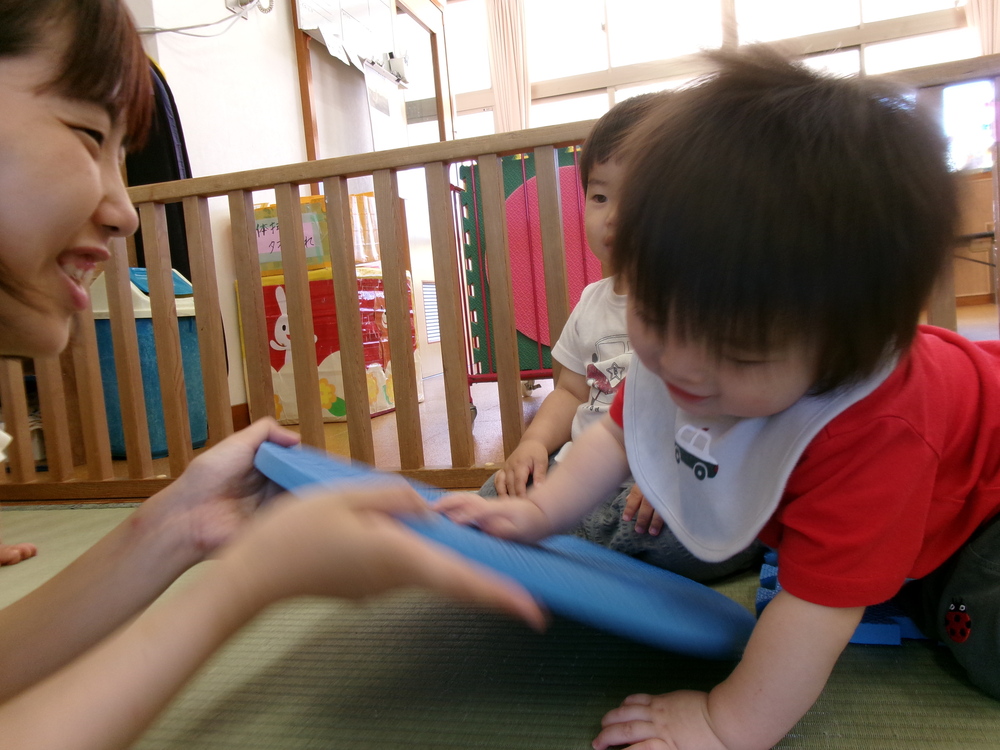 プラポイントで遊ぶ様子