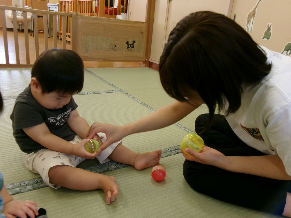 鈴をもらう