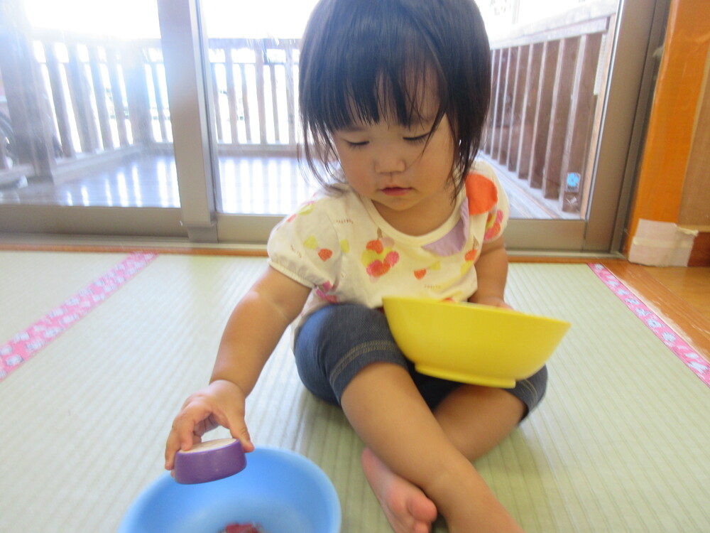 おままごとの様子 (5)