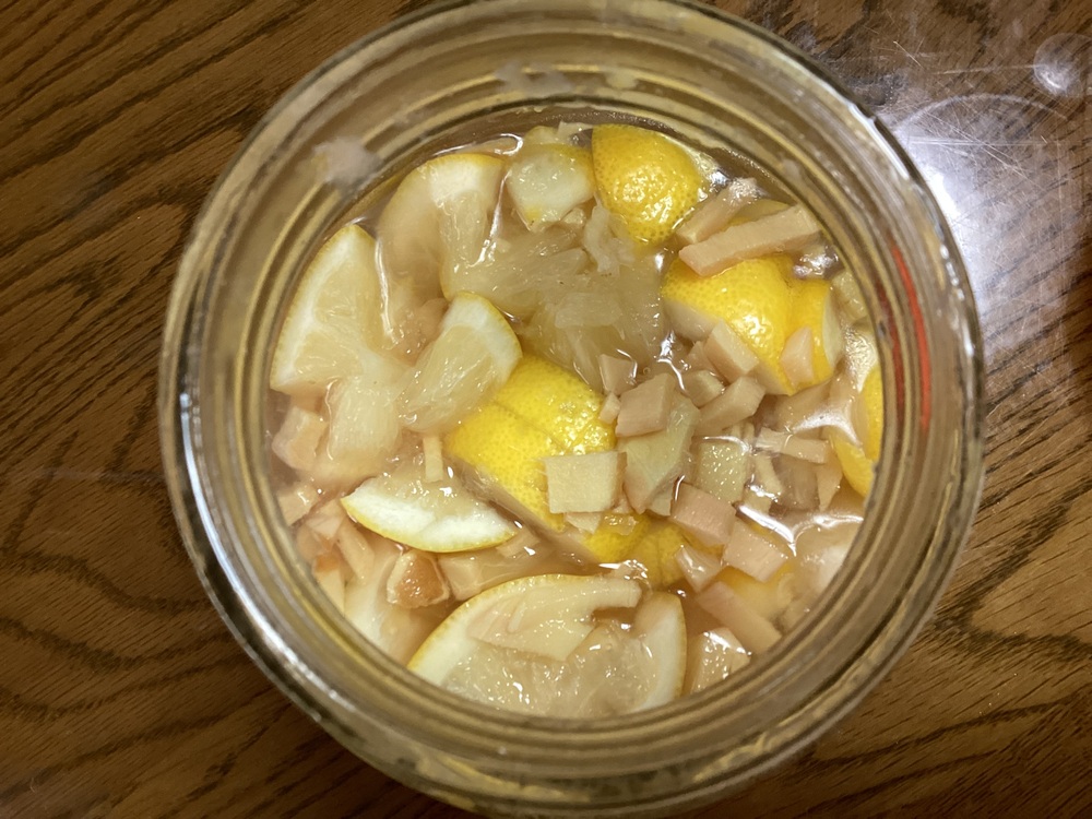 材料を混ぜあわせる