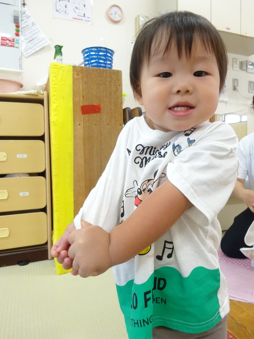 身の回りのことを自分でしている様子 (1)