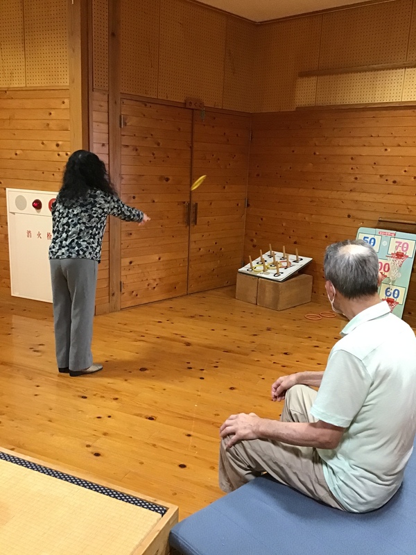 輪投げです