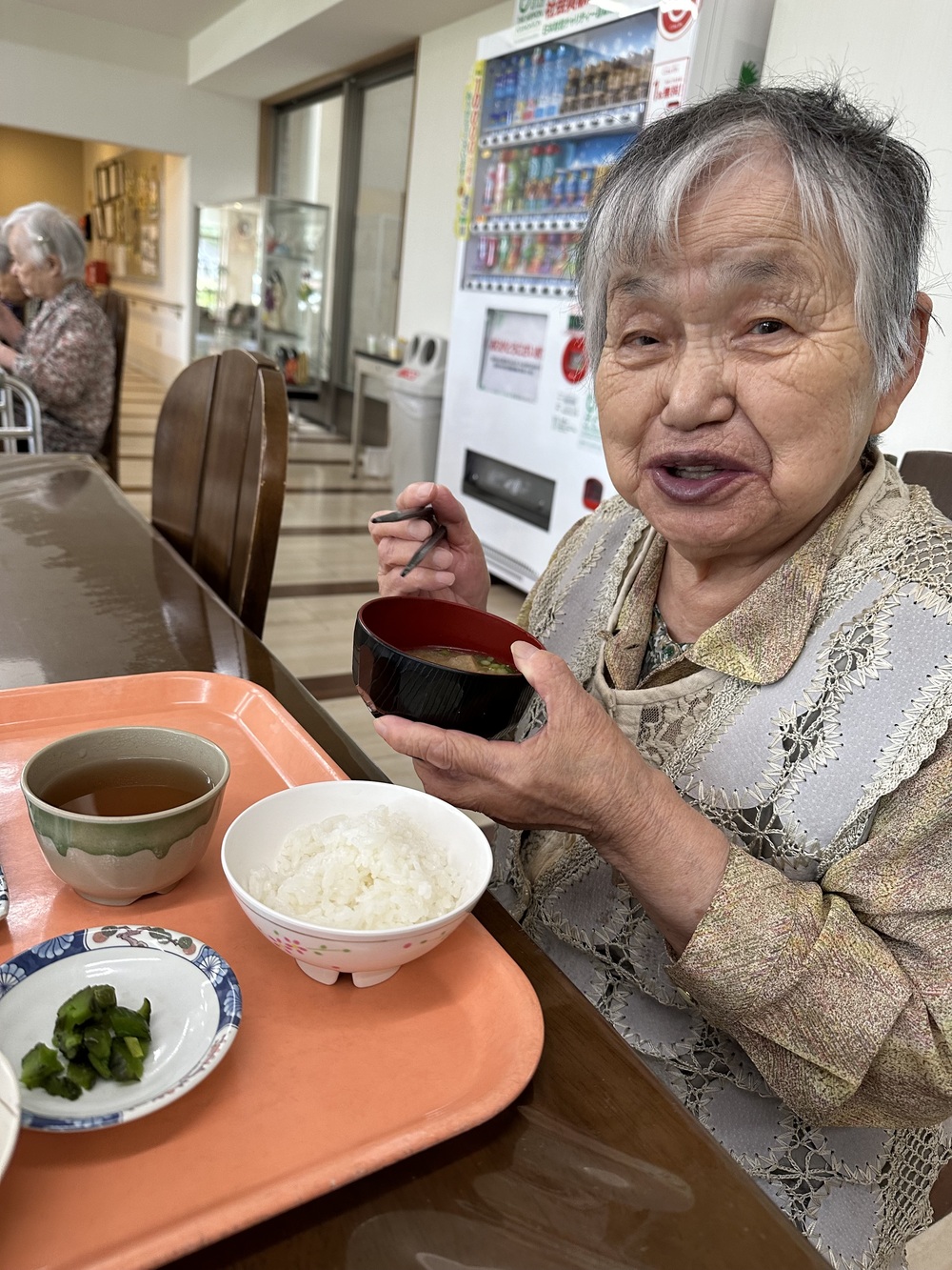 食事の様子