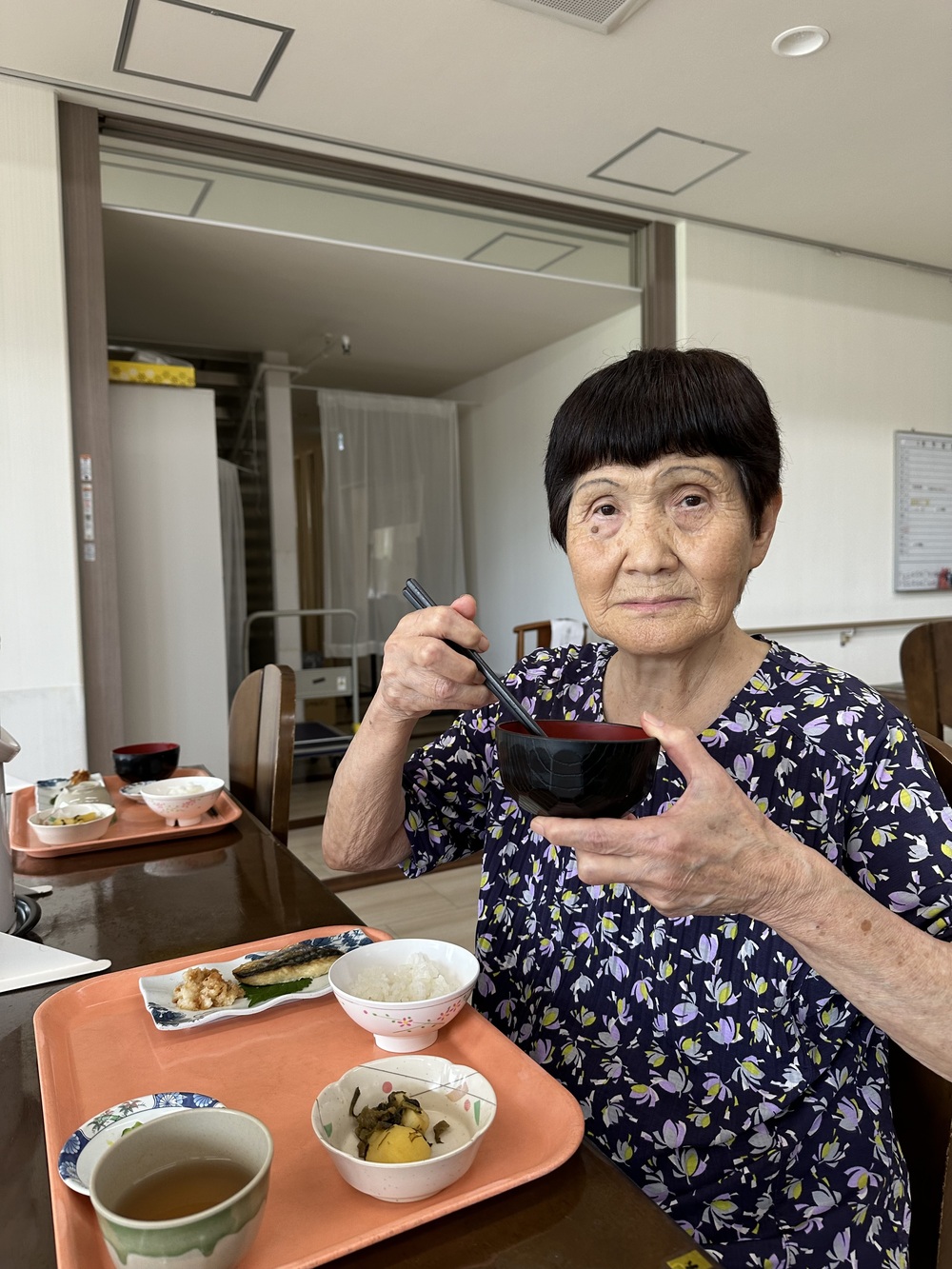 食事の様子