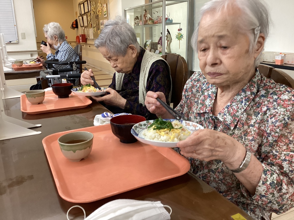 食事の様子