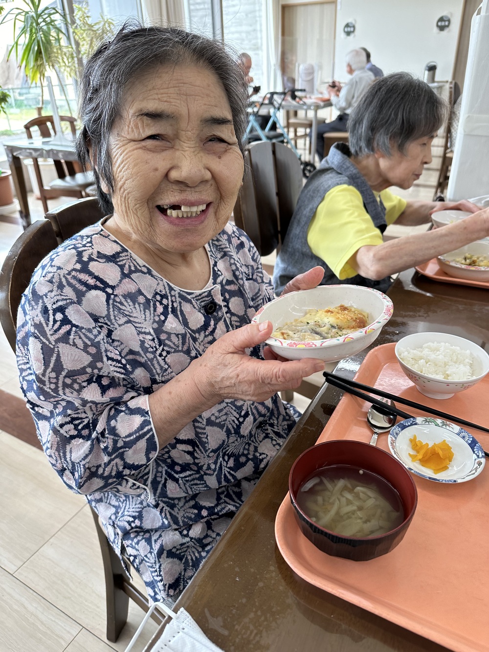 食事の様子