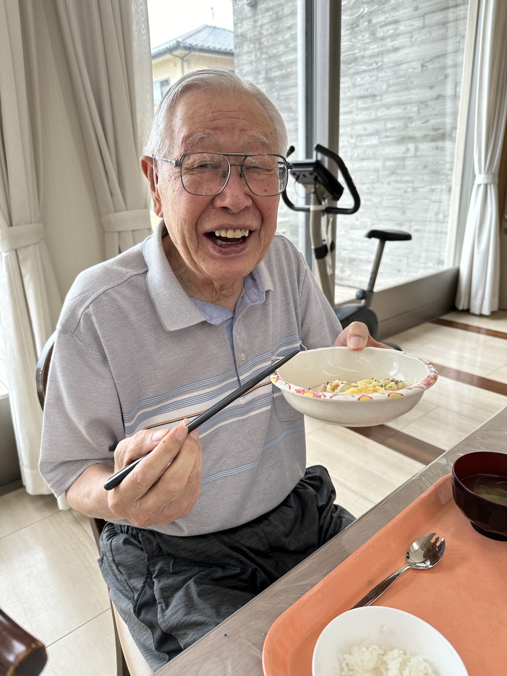 食事の様子