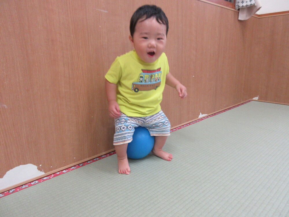 ボール遊びの様子