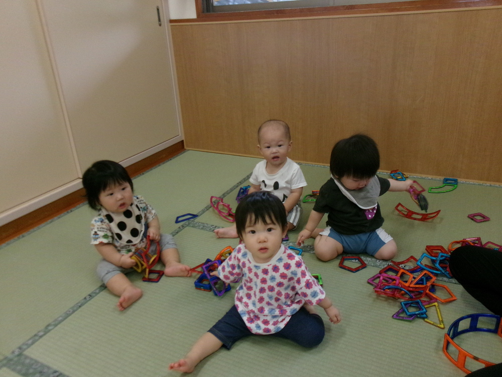 マグブロックで遊ぶ３