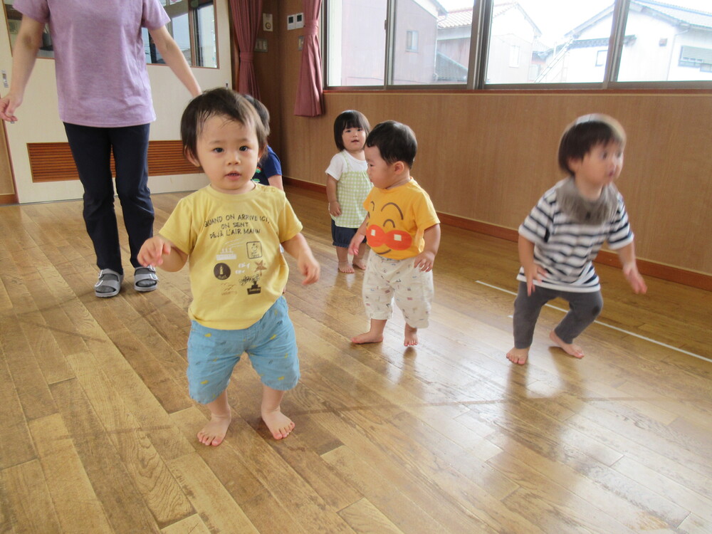 リズムの様子