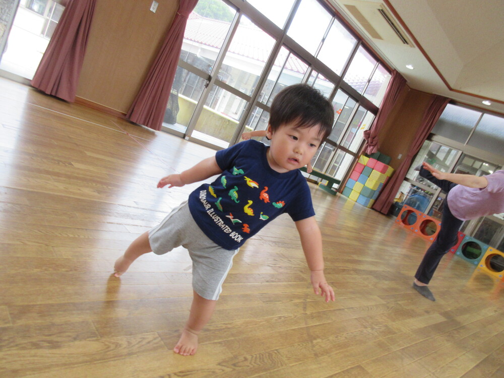 リズムの様子