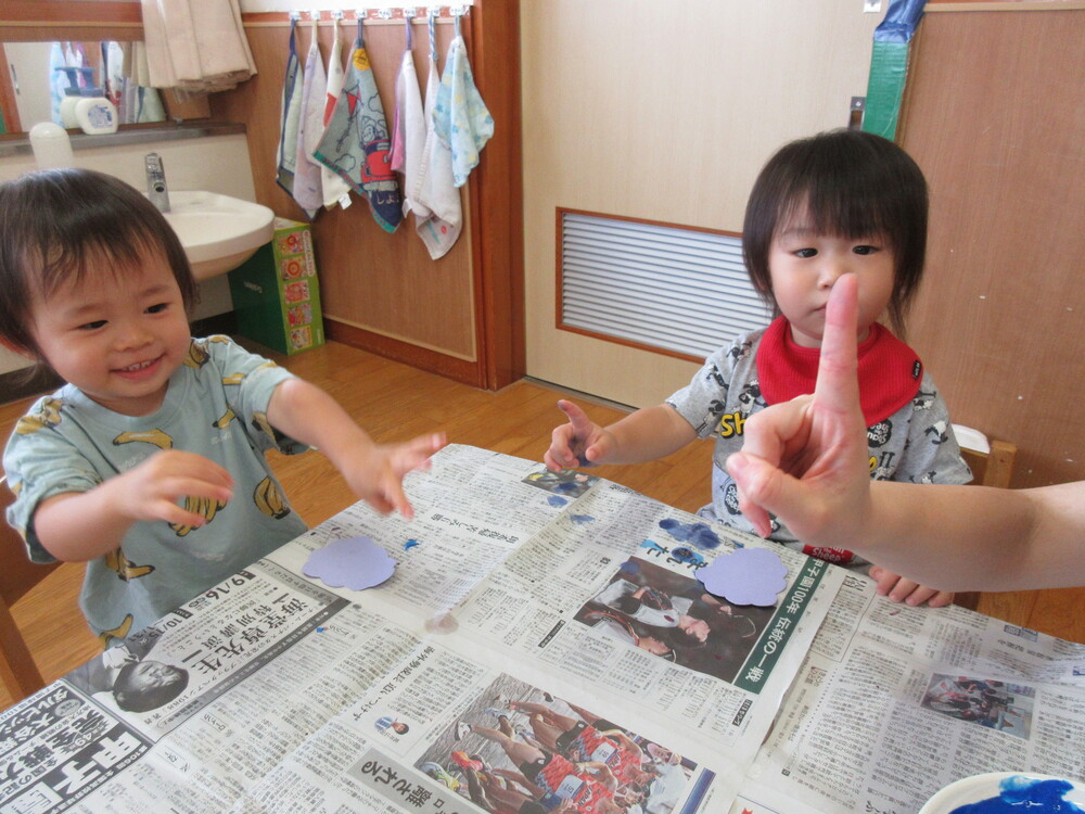 製作をしている様子