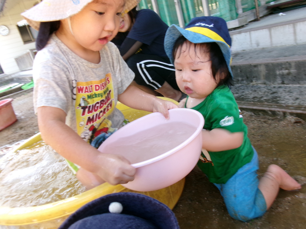 水遊び１