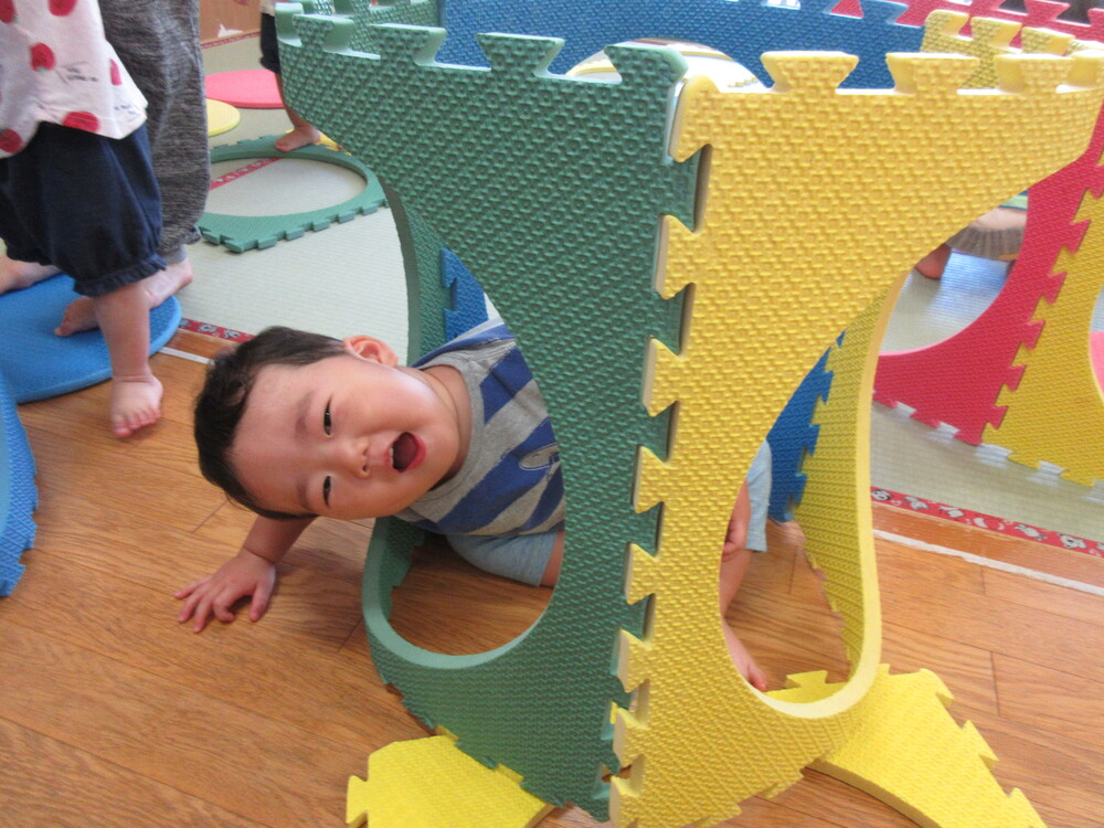 プラポイントで遊んでいる様子