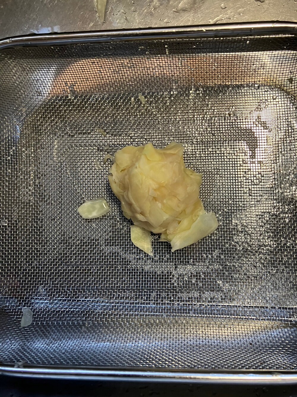 手で絞る