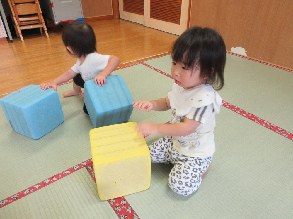 プラポイントで遊んでいる様子
