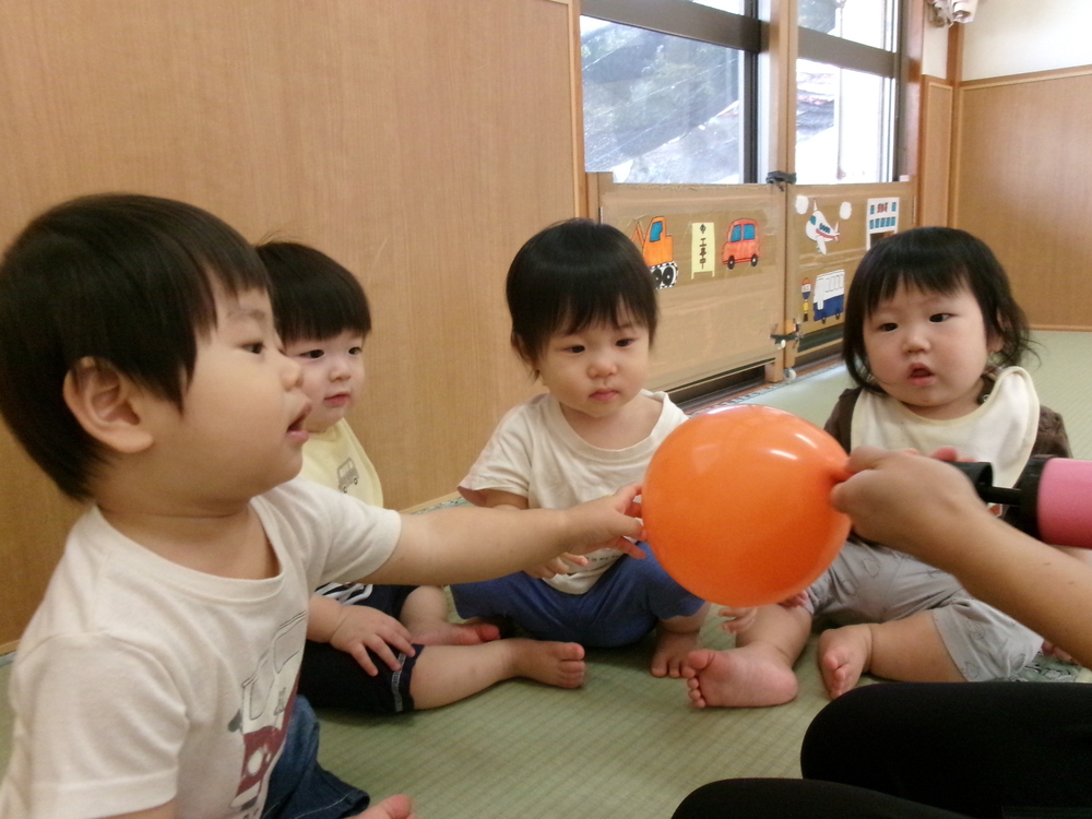 風船遊び