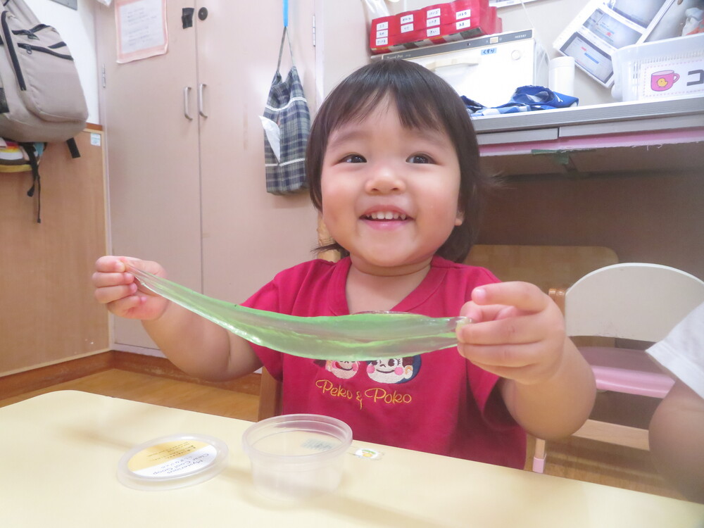 ジェル粘土遊び (1)