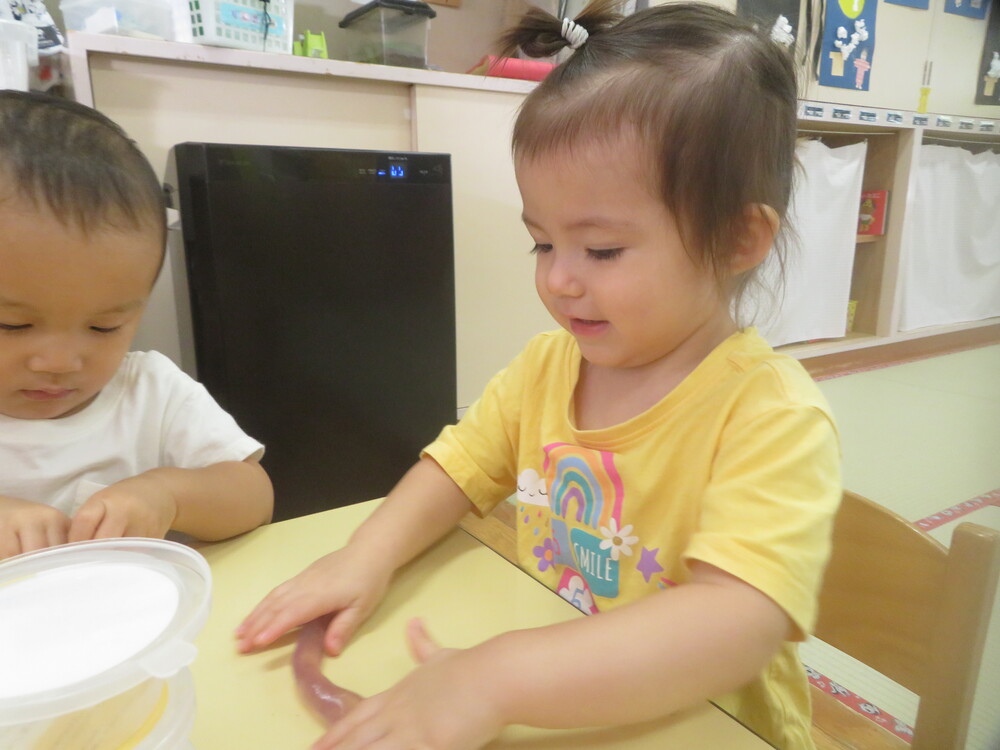 ジェル粘土遊び (3)