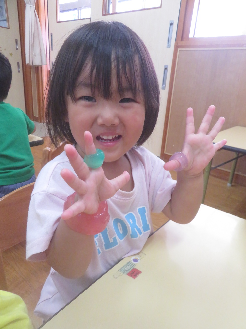 ジェル粘土遊び (5)