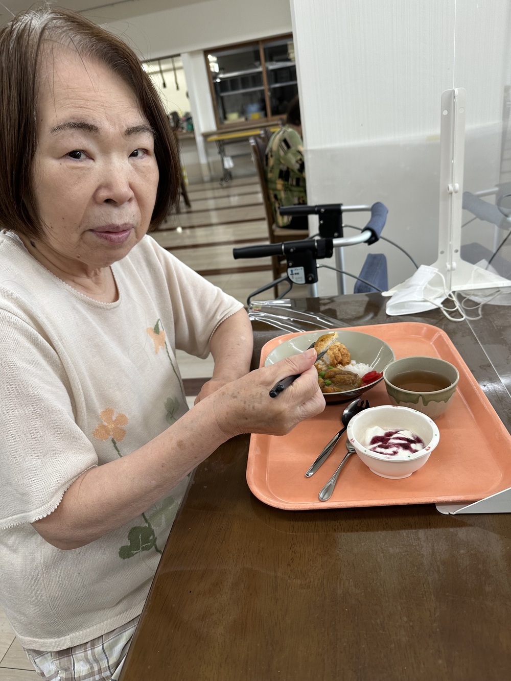 食事の様子