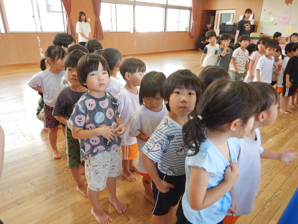 運動会の練習の様子 (2)