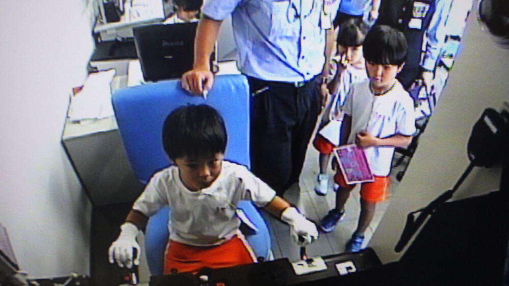 遠足の様子