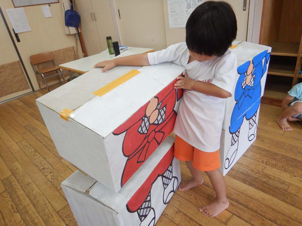 運動会の練習