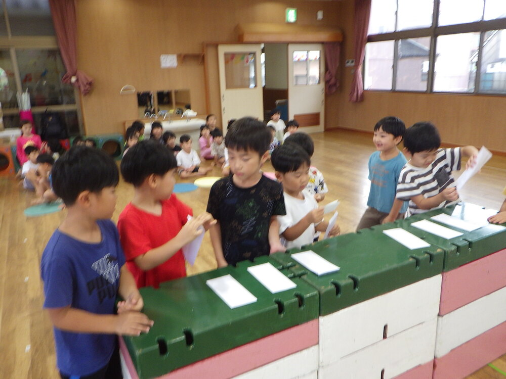 運動会の練習