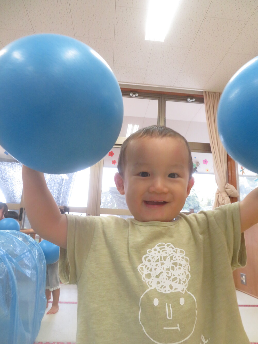 室内遊びの様子