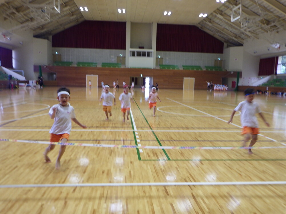 運動会リハーサル