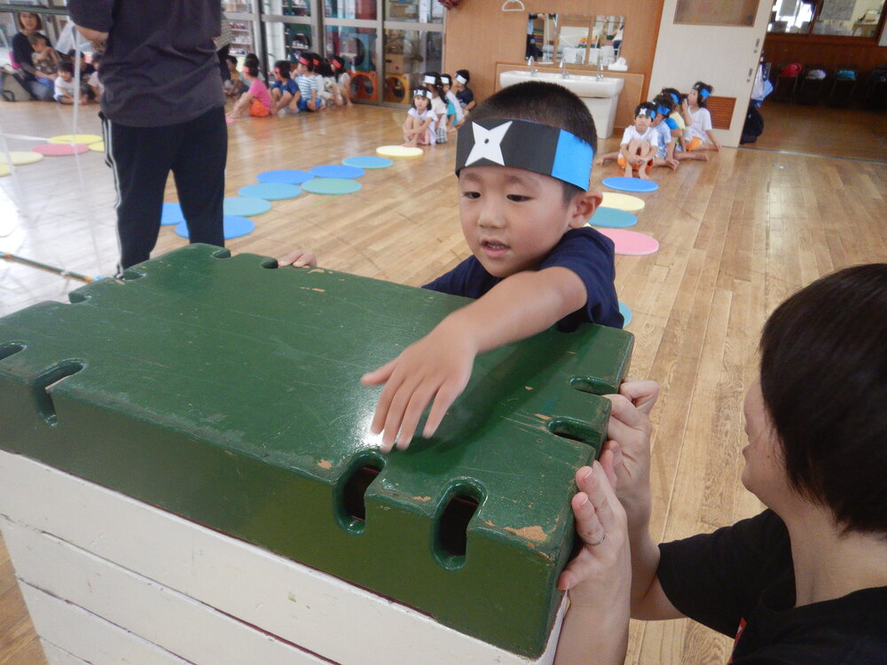 運動会の練習