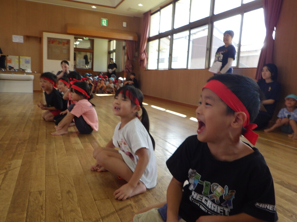 運動会のリハーサル
