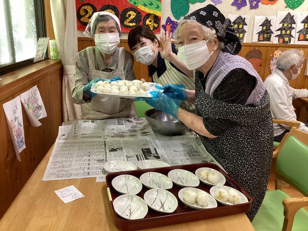 おにぎり完成です
