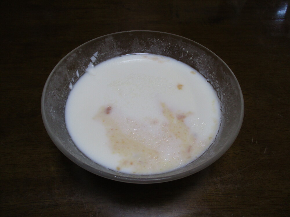 形に入れて冷やす。