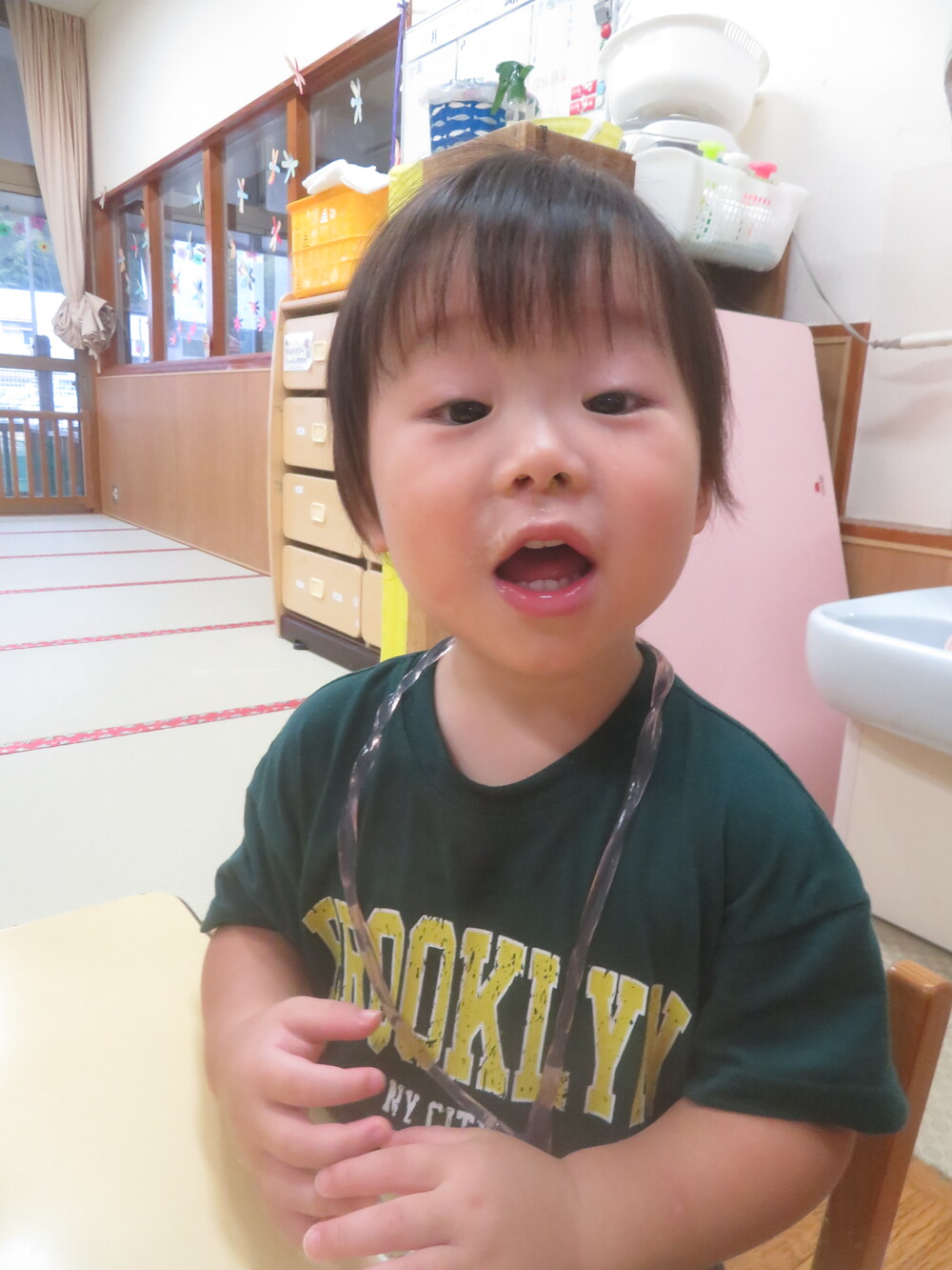 ジェル粘土遊び (1)