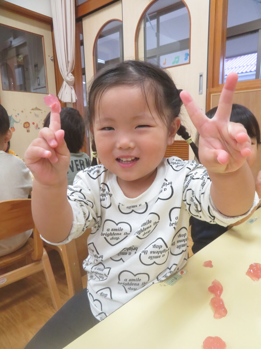 ジェル粘土遊び (2)